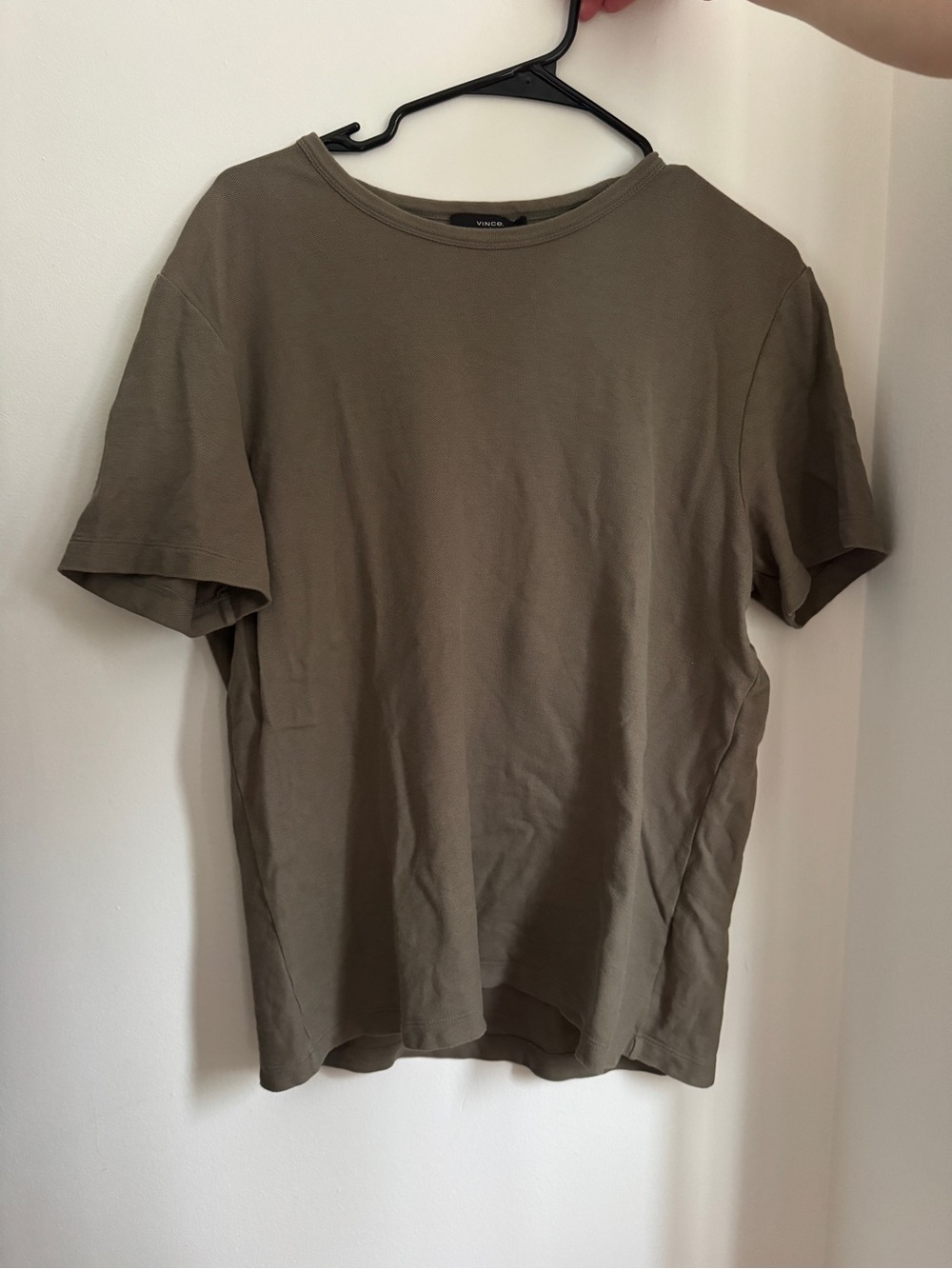 Vince Men's Classic Crew Neck T-Shirt - Olive